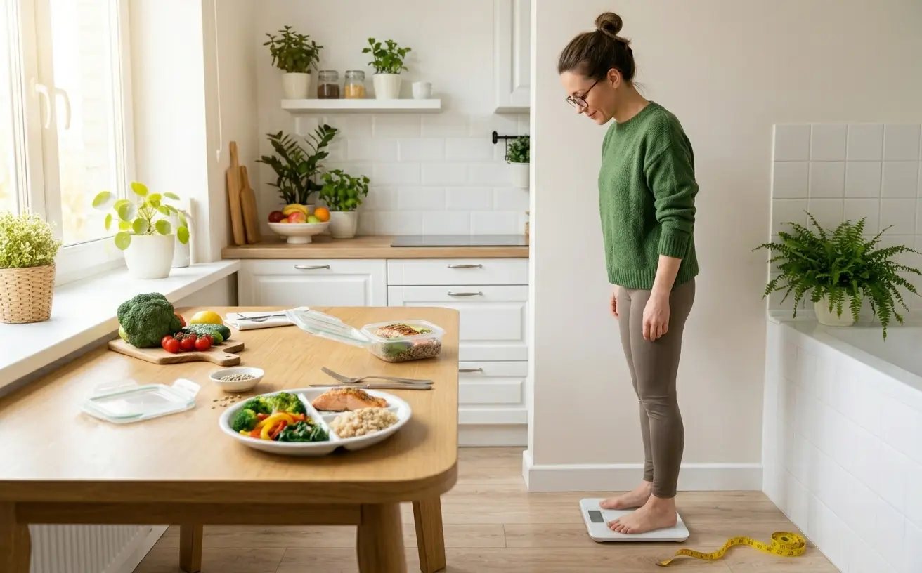 How Many Calories to Lose Weight Guide with Scale