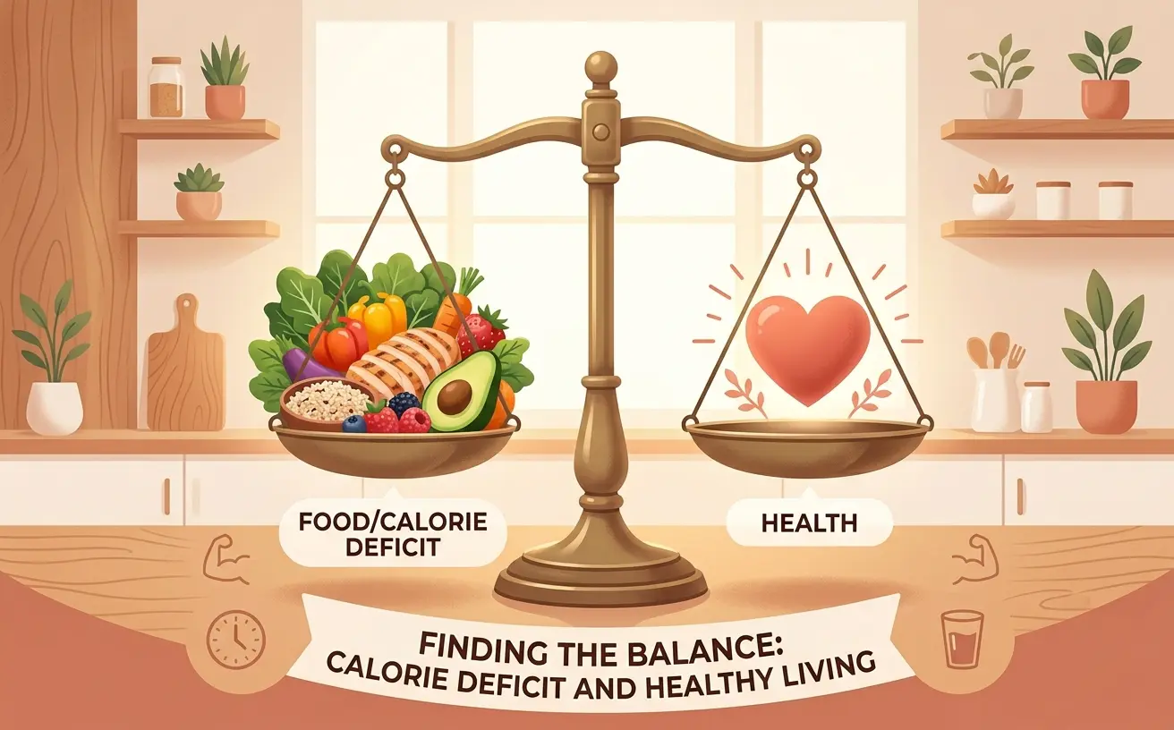 Safe Calorie Deficit Balance Between Weight Loss and Health