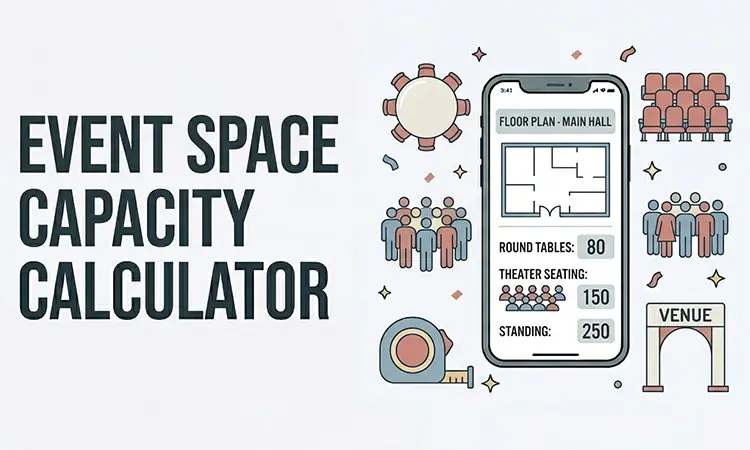 Free Event Space Capacity Calculator