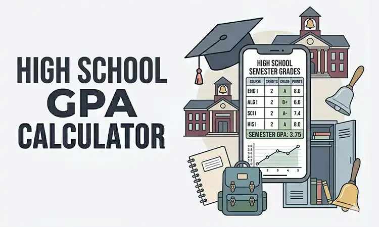Free High School GPA Calculator