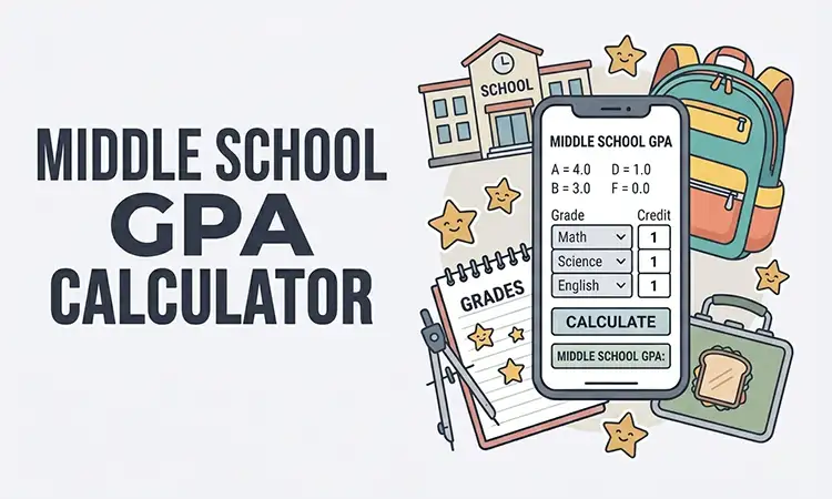 Free Middle School GPA Calculator