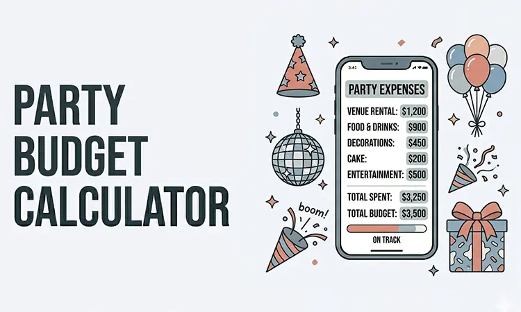 Free Party Budget Calculator