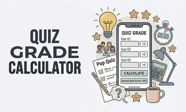 Free Quiz Grade Calculator