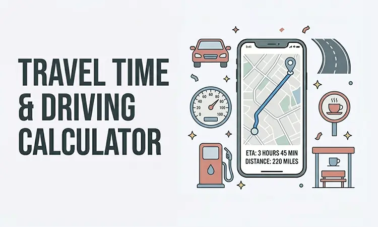 Free Travel Time & Driving Calculator